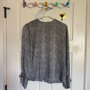 Cheetah Print Blouse